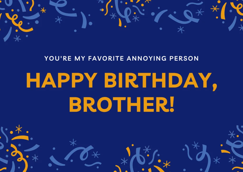 birthday wishes for brother